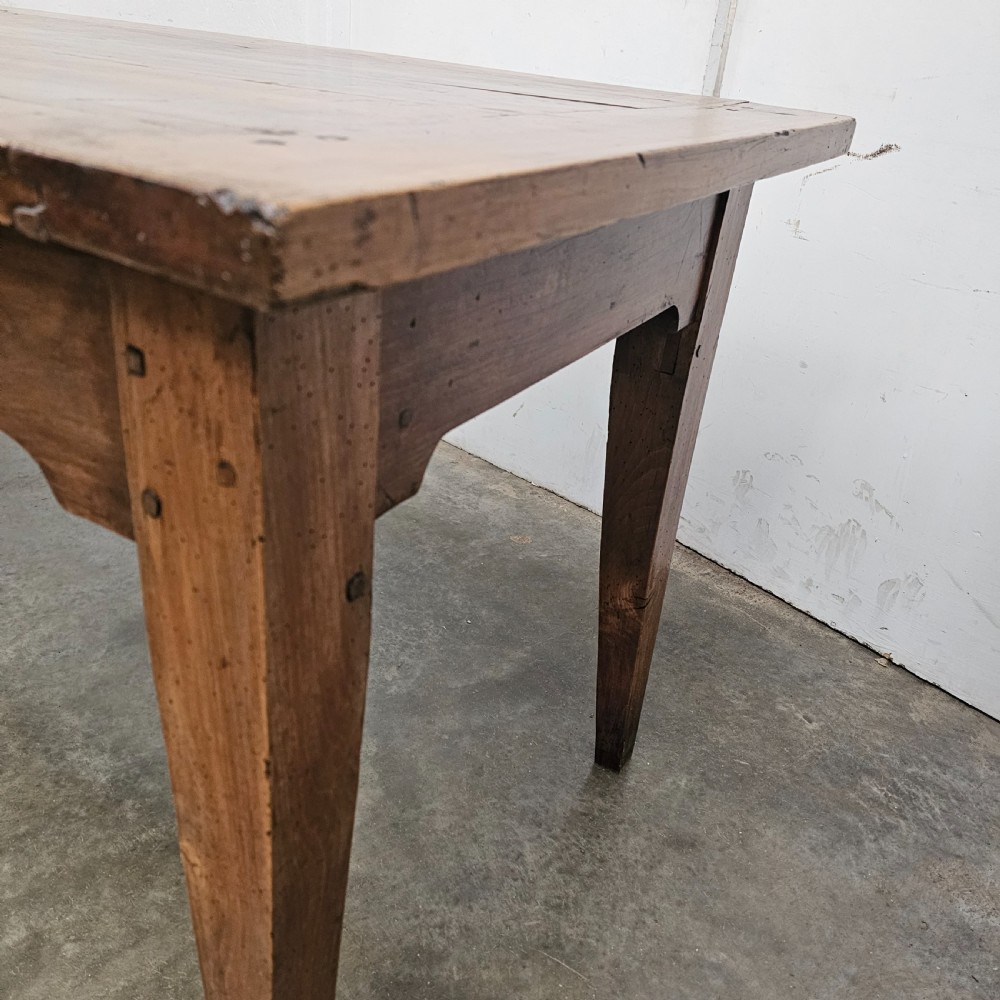 Substantial 7ft French Cherry Farm Table View V