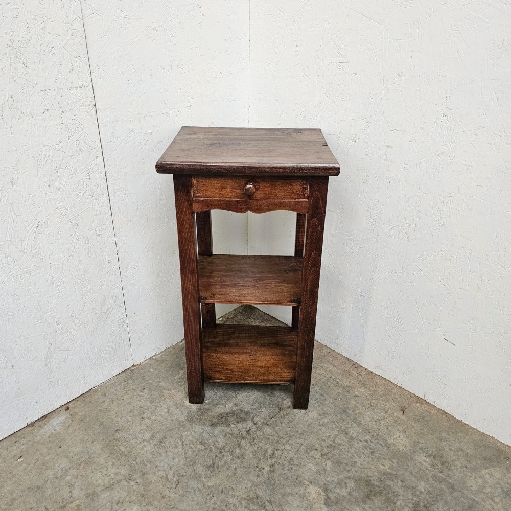 French Oak Two Tier Stand