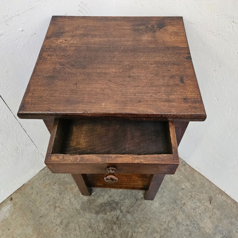 French Oak Two Tier Stand View IV