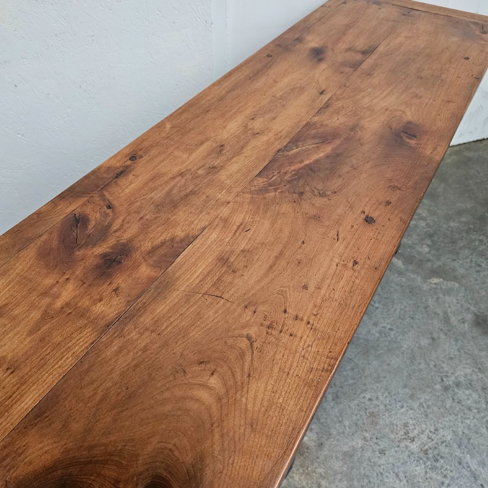 French Farmhouse Side Table With Potshelf View III