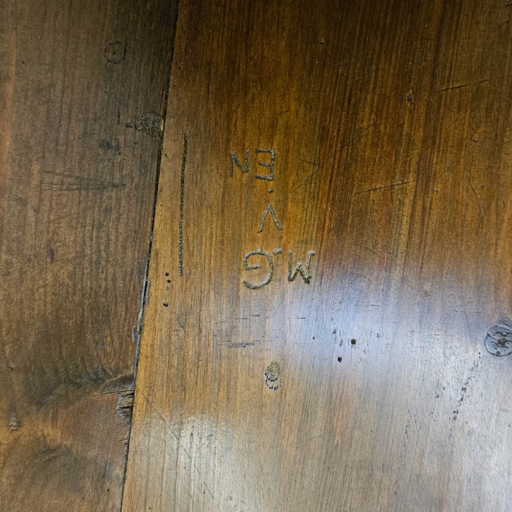Large French Pine & Oak Village Hall Dining Table (2.4m) View IV