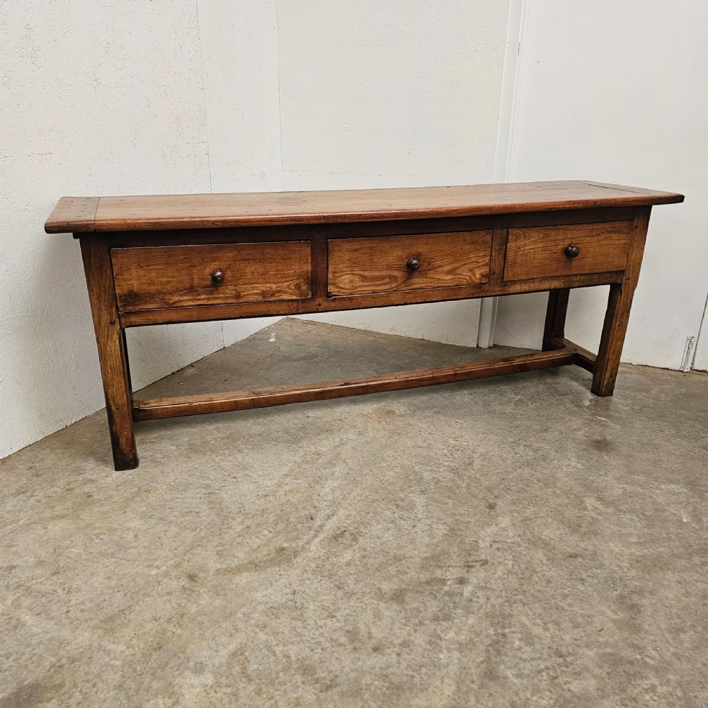 French Cherry Country House Kitchen Prep Table