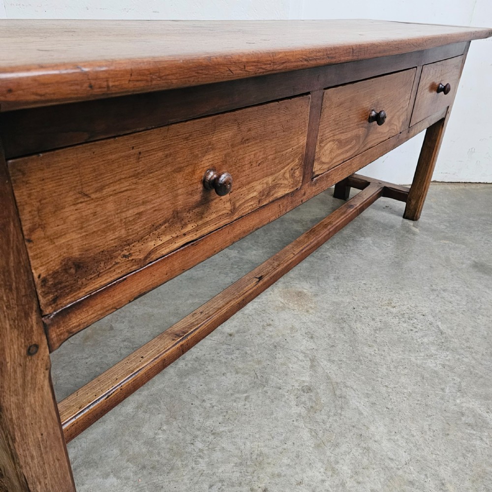 French Cherry Country House Kitchen Prep Table View II