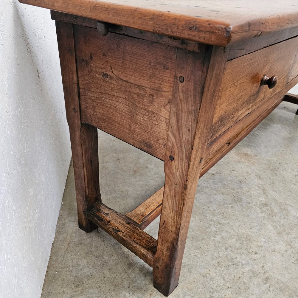 French Cherry Country House Kitchen Prep Table View V