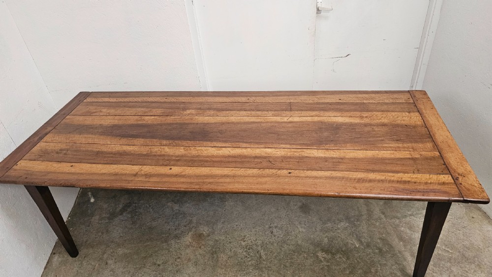 French Walnut Farm Table (2.2m) View II