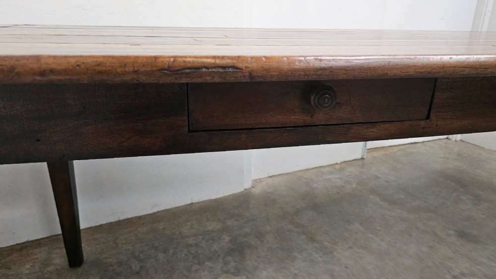 French Walnut Farm Table (2.2m) View IV