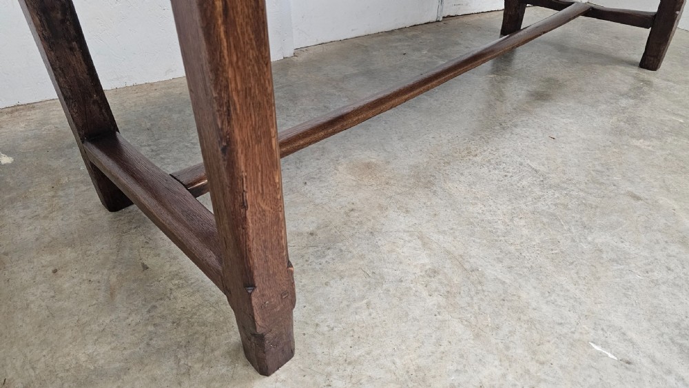French Oak Farmhouse Table View III