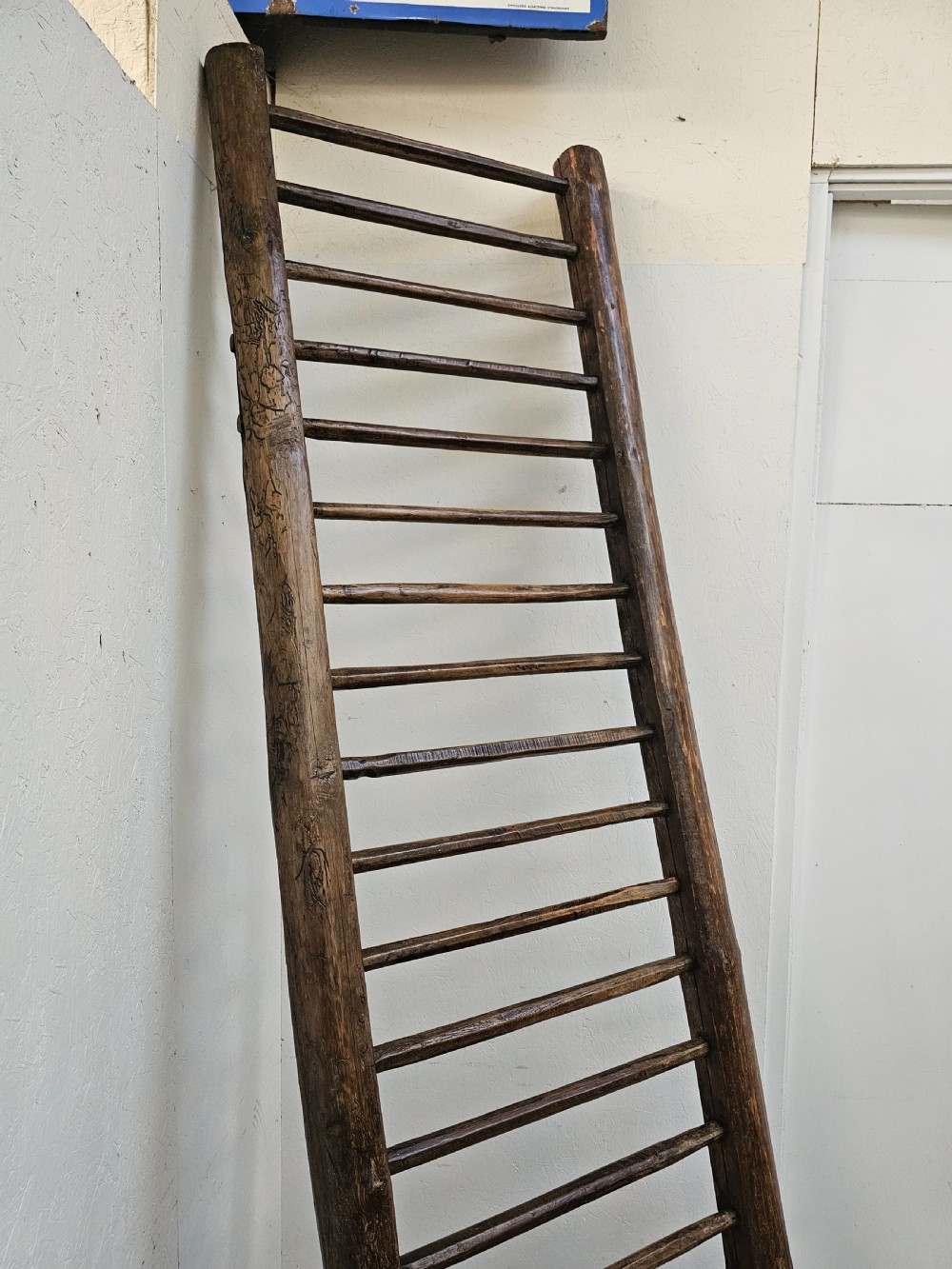 French Pine & Oak Stable Hay Rack View III