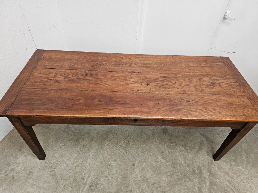 Two Meter French Oak Farm Table View II
