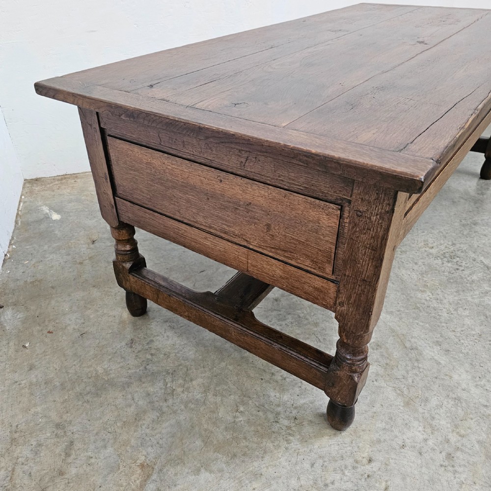 French Oak Farmhouse Bread Prep Lift-Top Low Table View III
