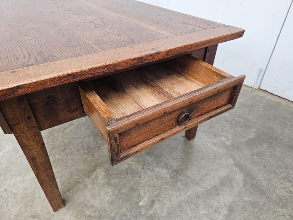 French Oak Country Bread Prep Low Table  View V