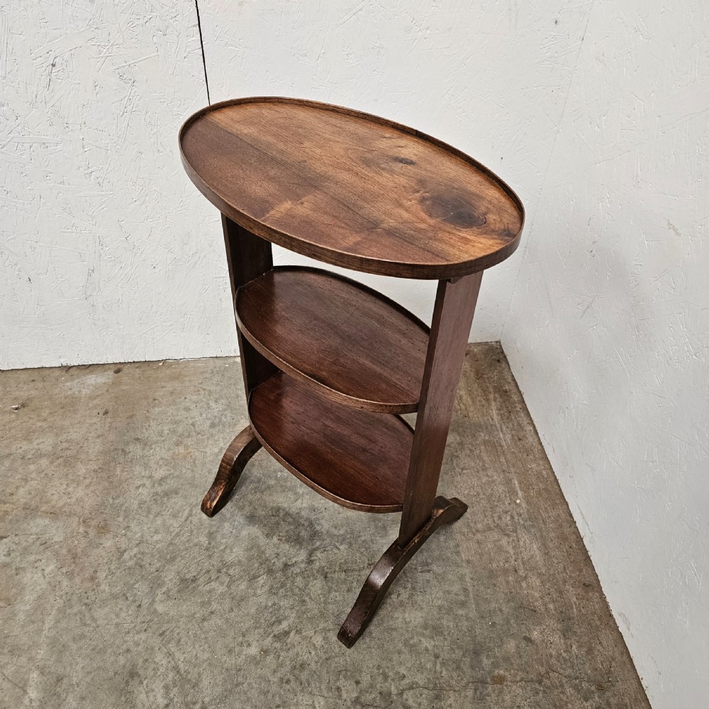 Fruitwood Three Tier Patisserie Etagere View IV
