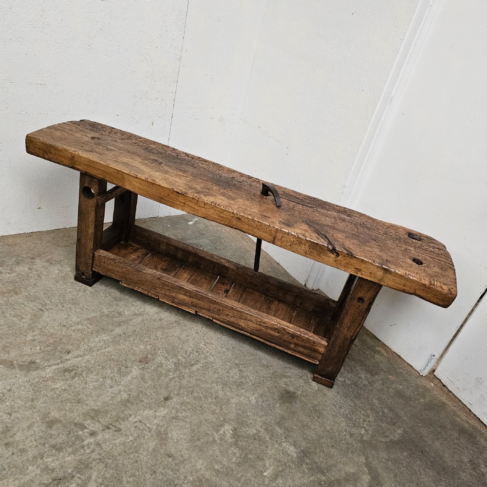 French Beech & Oak Artisans Workbench View II