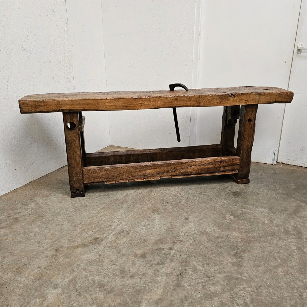 French Beech & Oak Artisans Workbench View VI