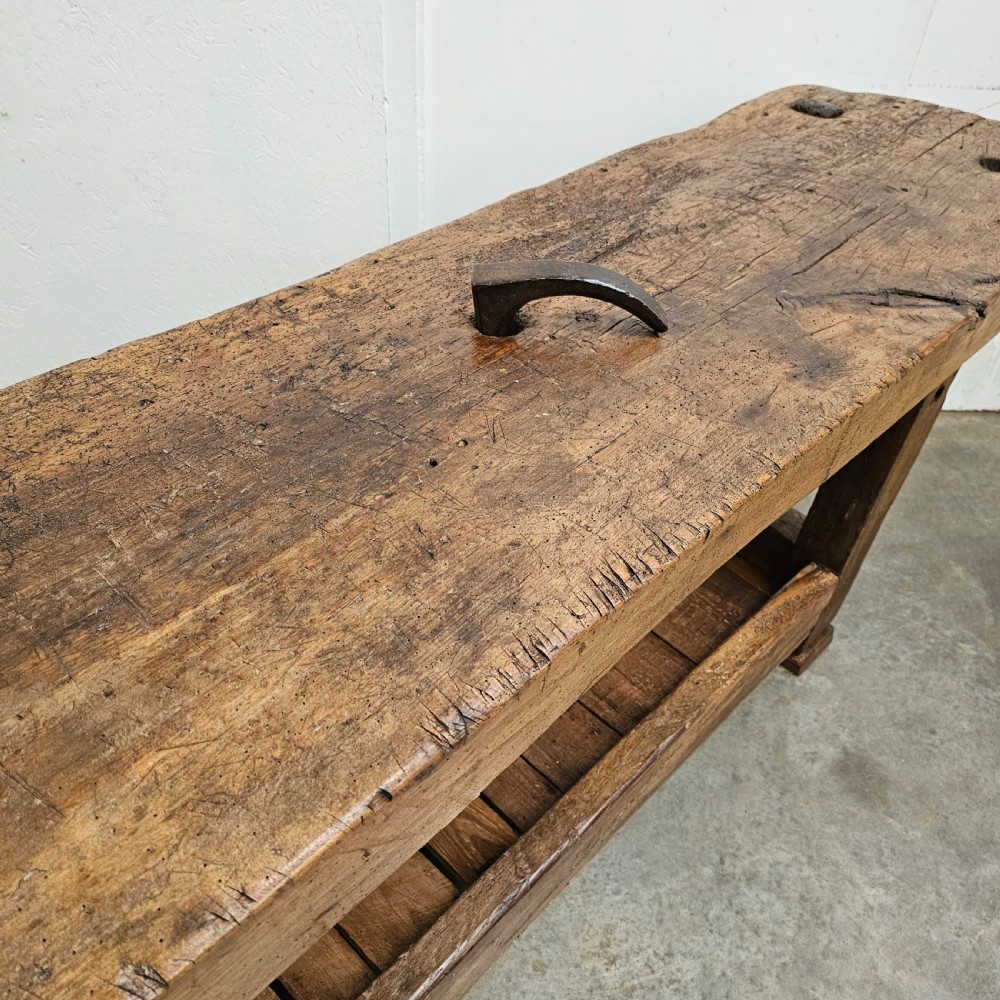 French Beech & Oak Artisans Workbench View VII