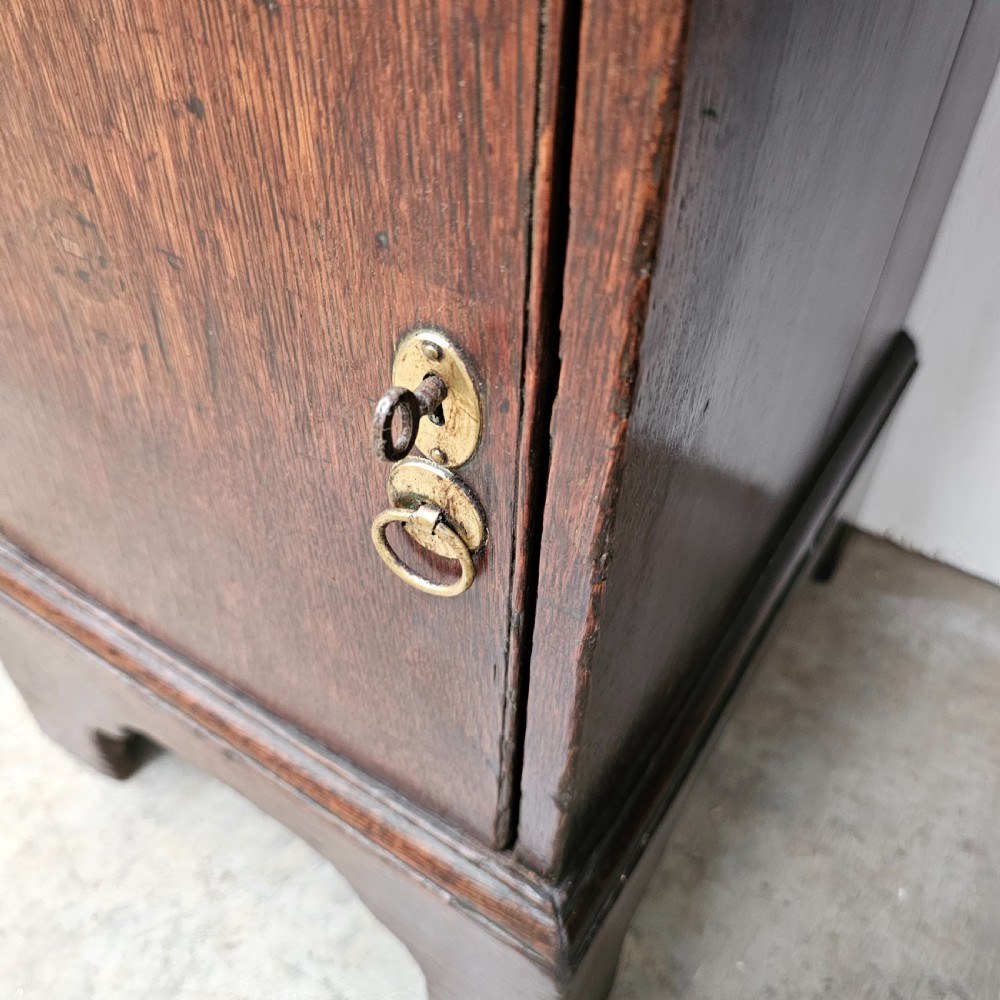 Edwardian Oak Kneehole Desk View VI