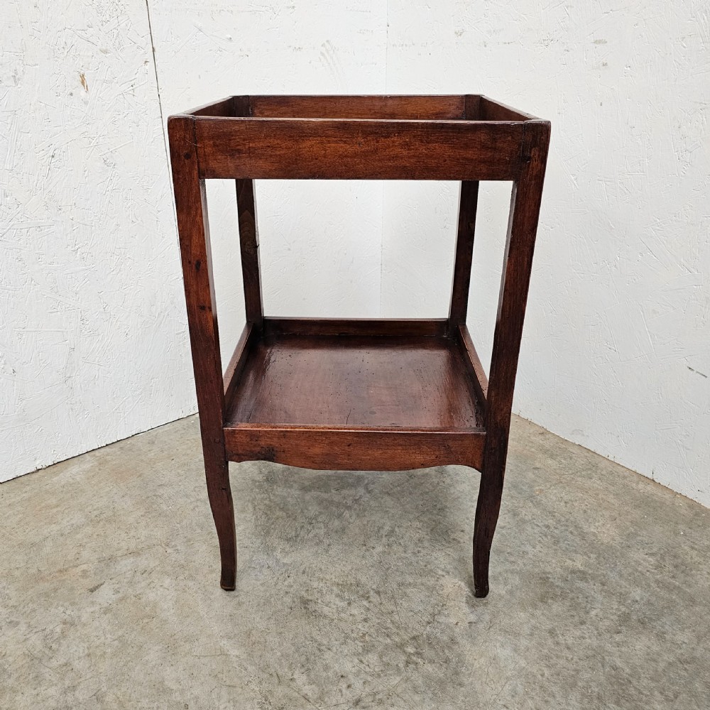 French Walnut Tray Top Etagere