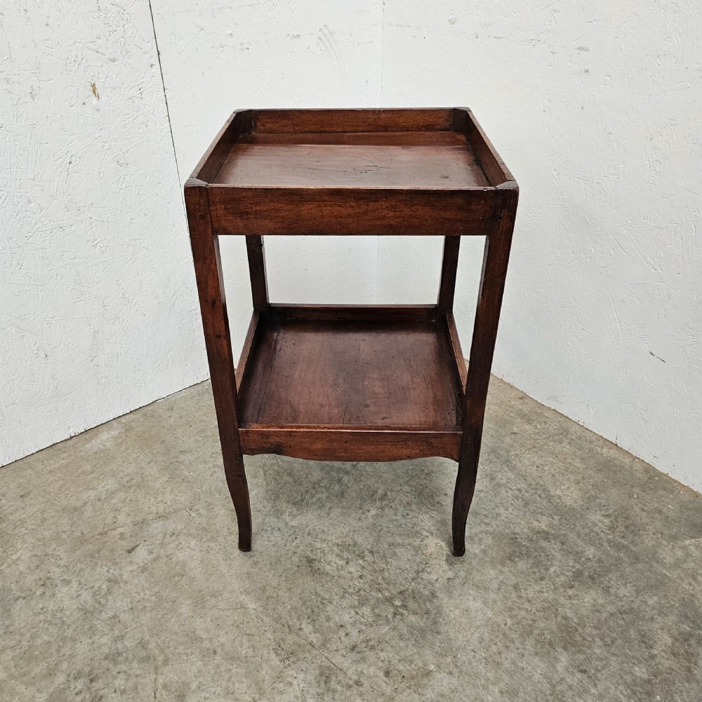 French Walnut Tray Top Etagere View II