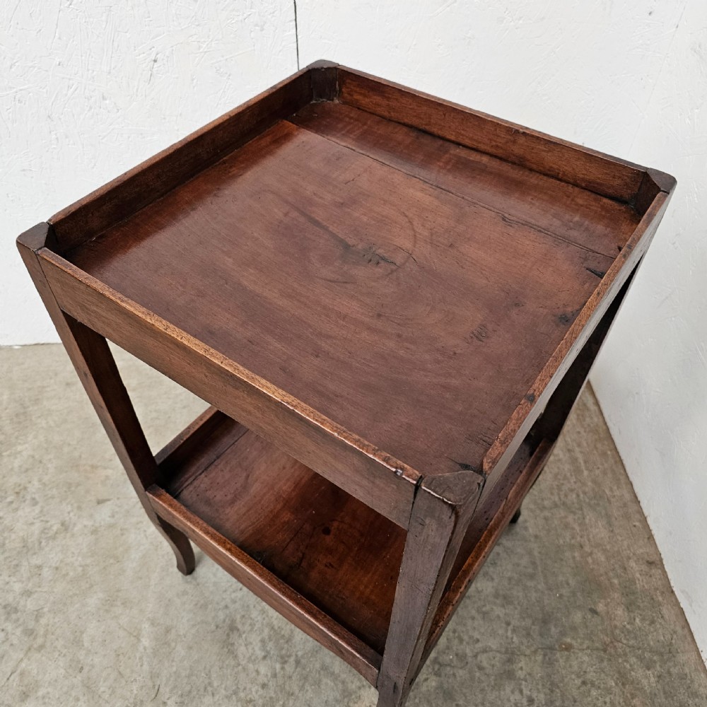 French Walnut Tray Top Etagere View V