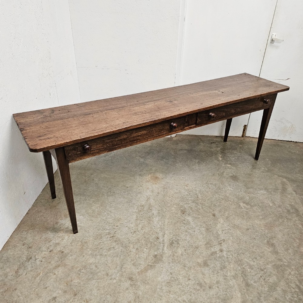 Two Drawer Country Work Table View II