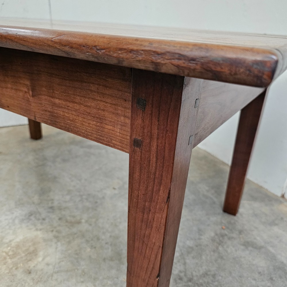 19th Century French Fruitwood Low Table View IV