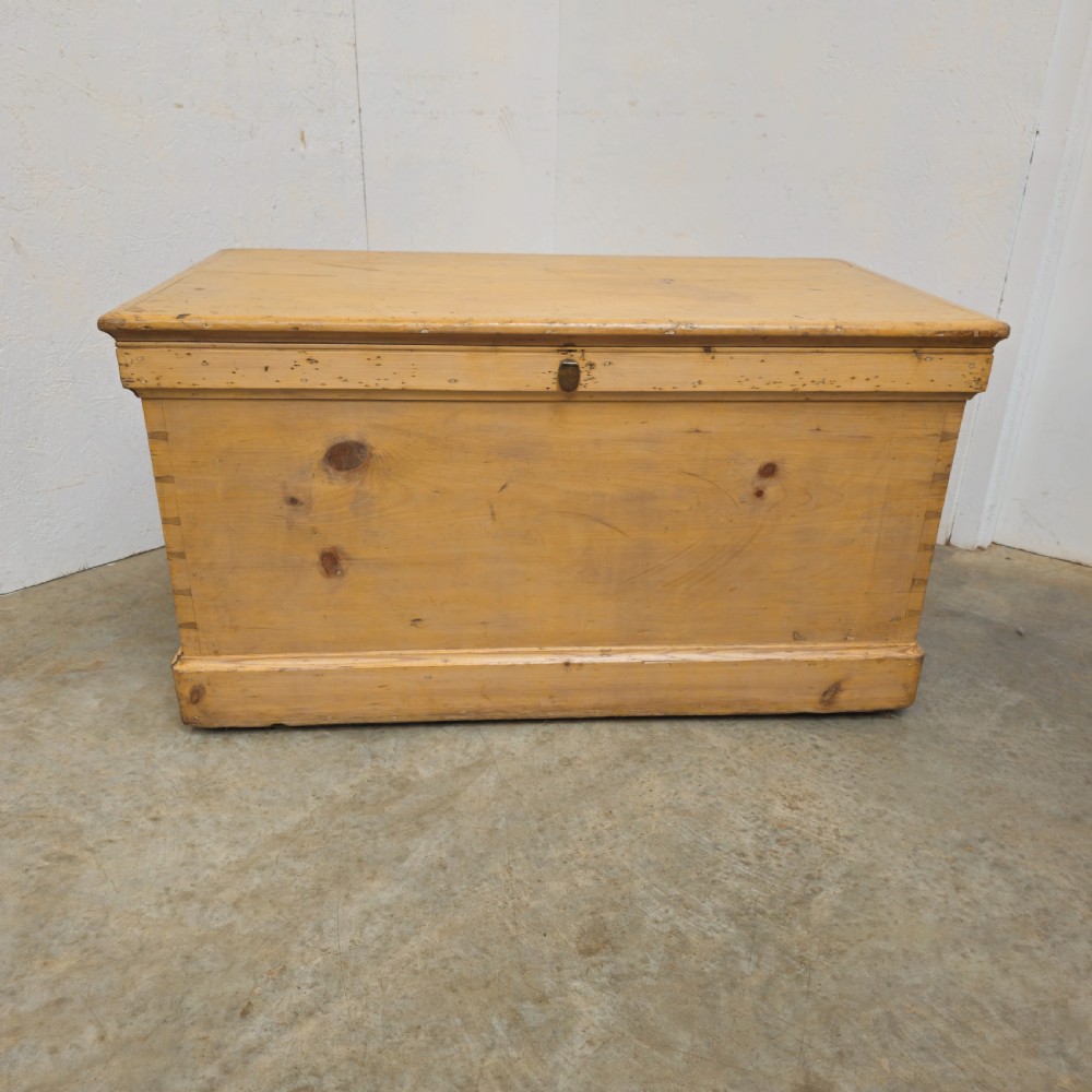 Antique Pine Blanket Box