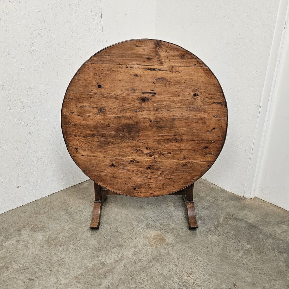 Pine & Fruitwood Vineyard Table
