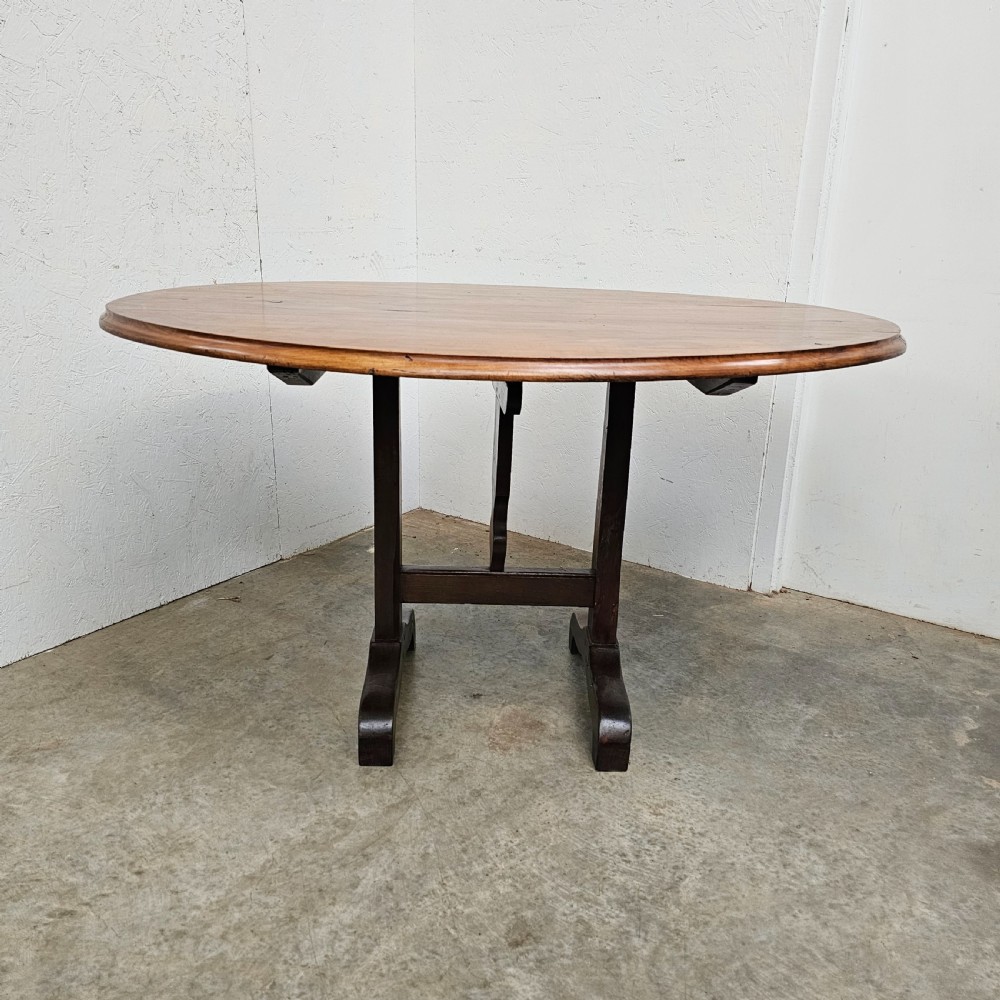 Cherry & Oak Folding Vinters Table View IV