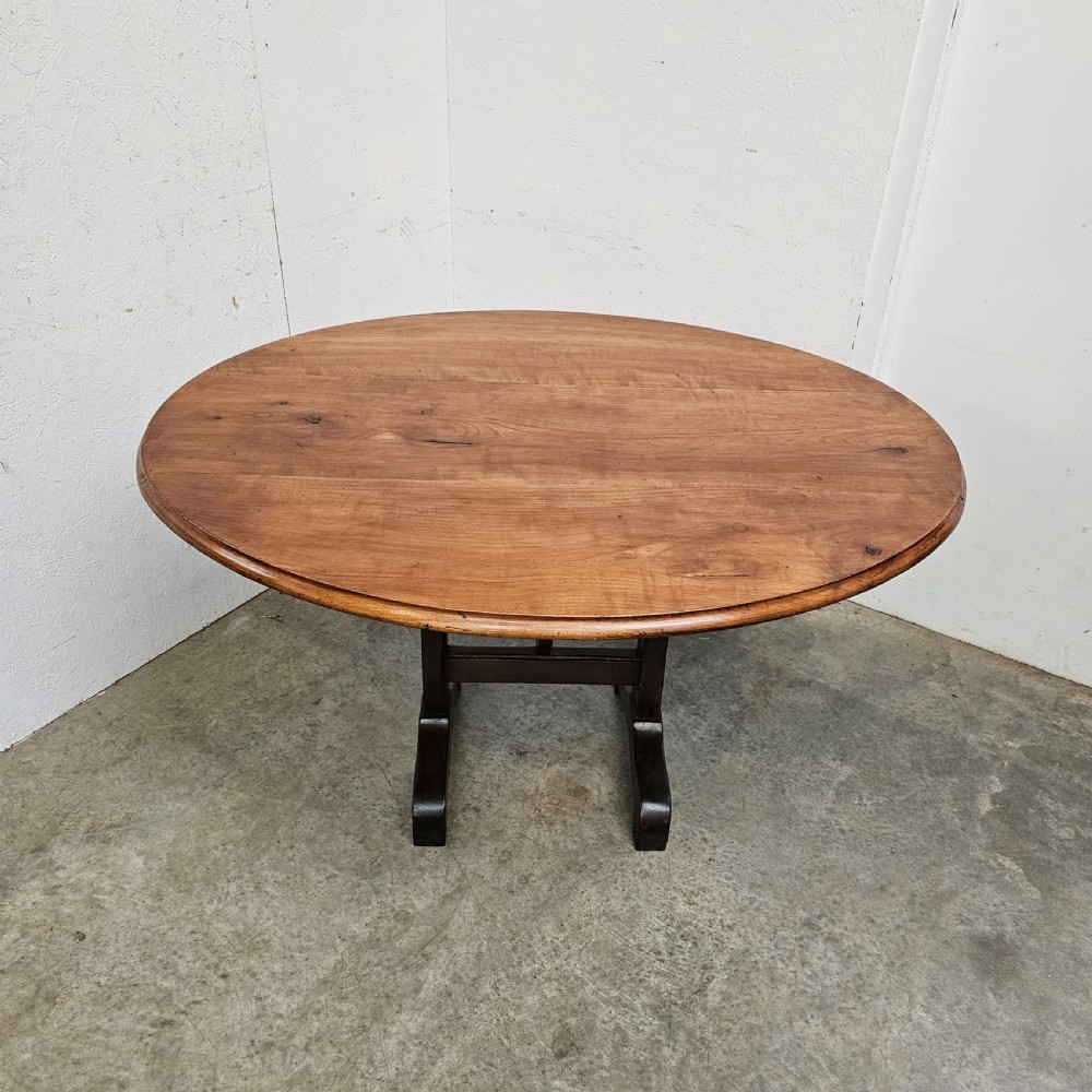 Cherry & Oak Folding Vinters Table View V