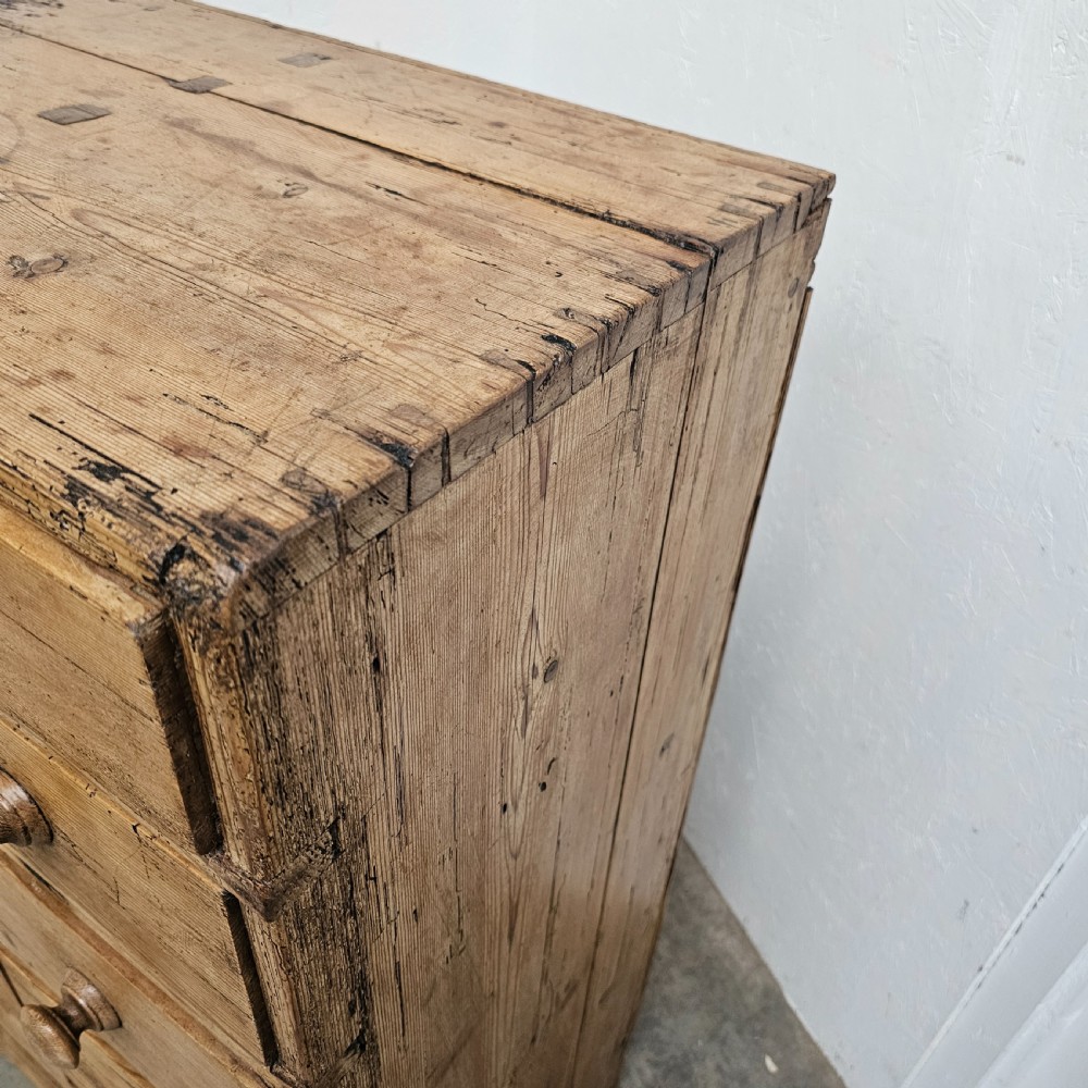 English Pine Bank of 15 Drawers View VI