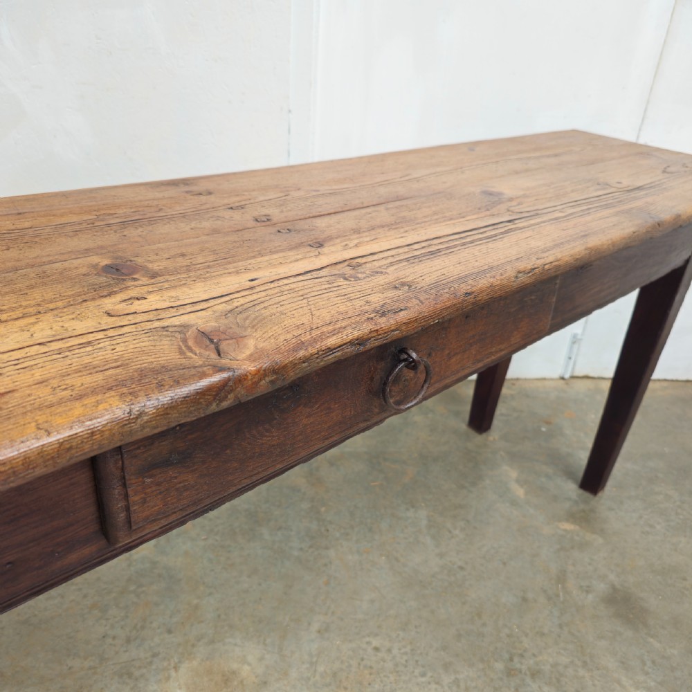 French Country Pine & Oak Serving Table View III