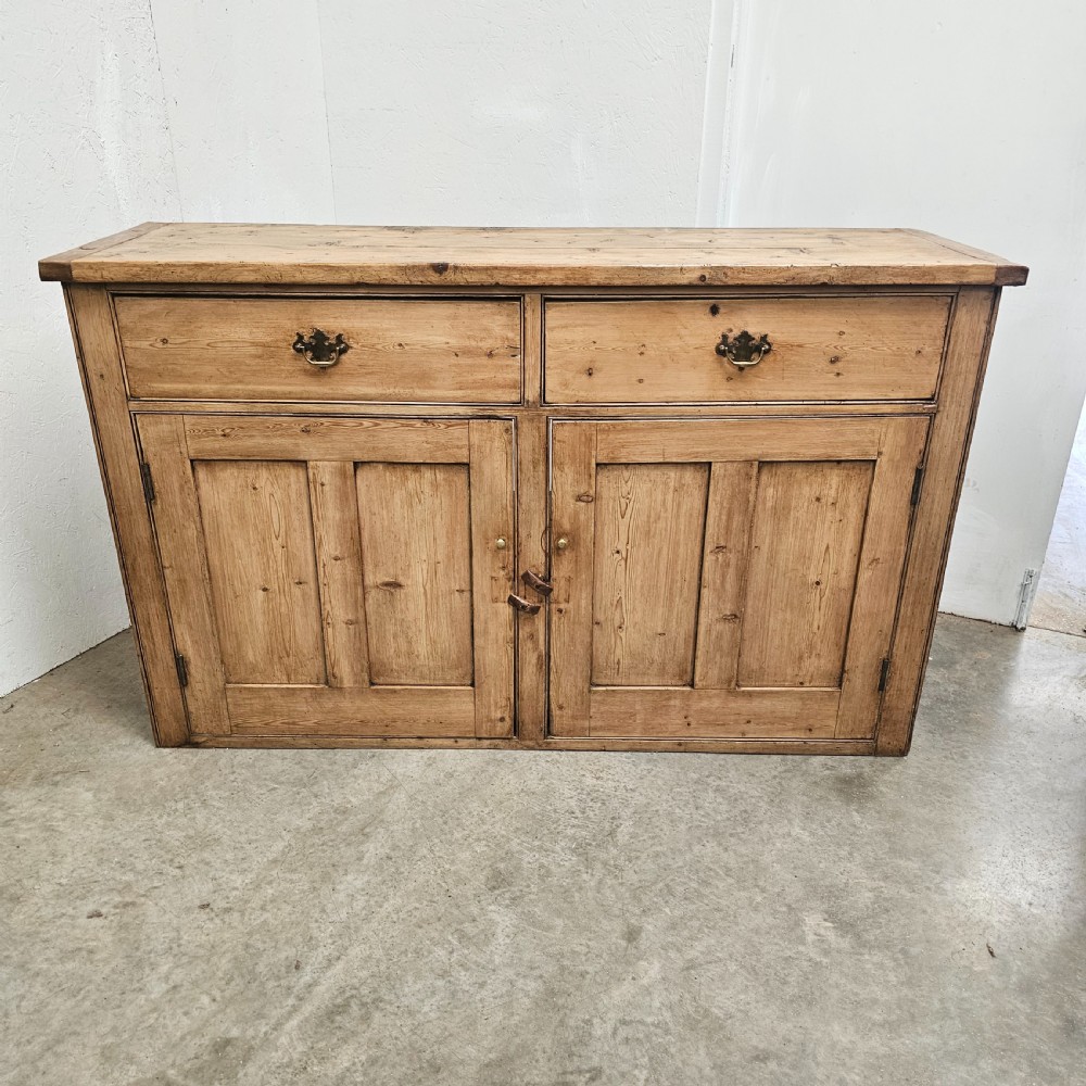 English Pine Two Door Sideboard