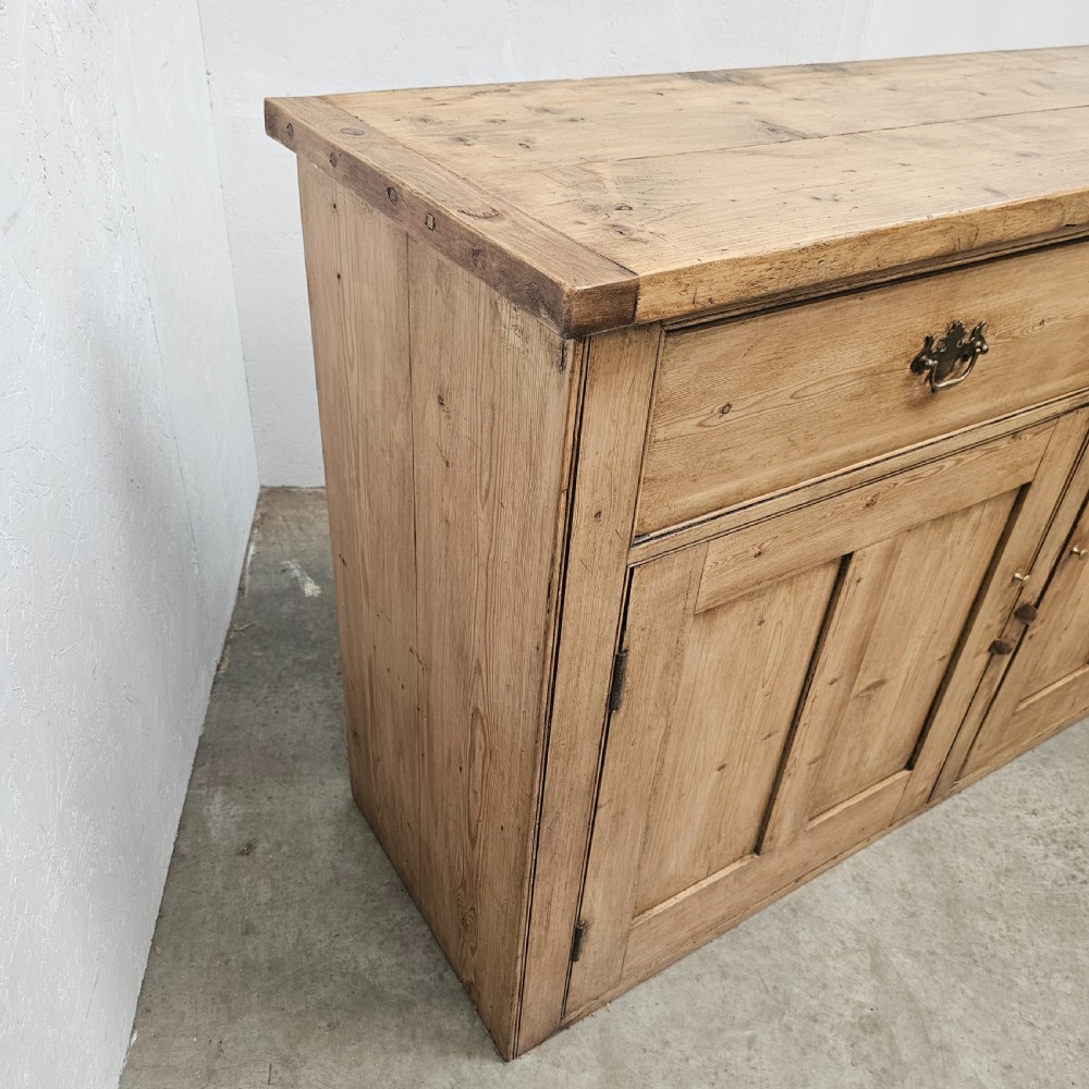 English Pine Two Door Sideboard View III