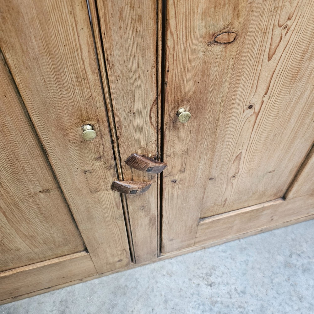 English Pine Two Door Sideboard View V