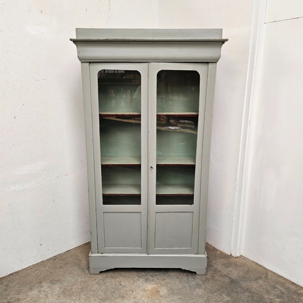 French 19th Century Painted Bookcase