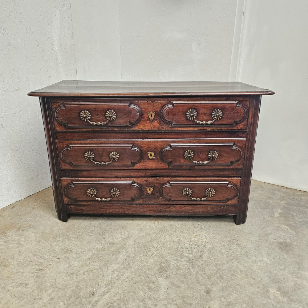 18th Century French Walnut Commode