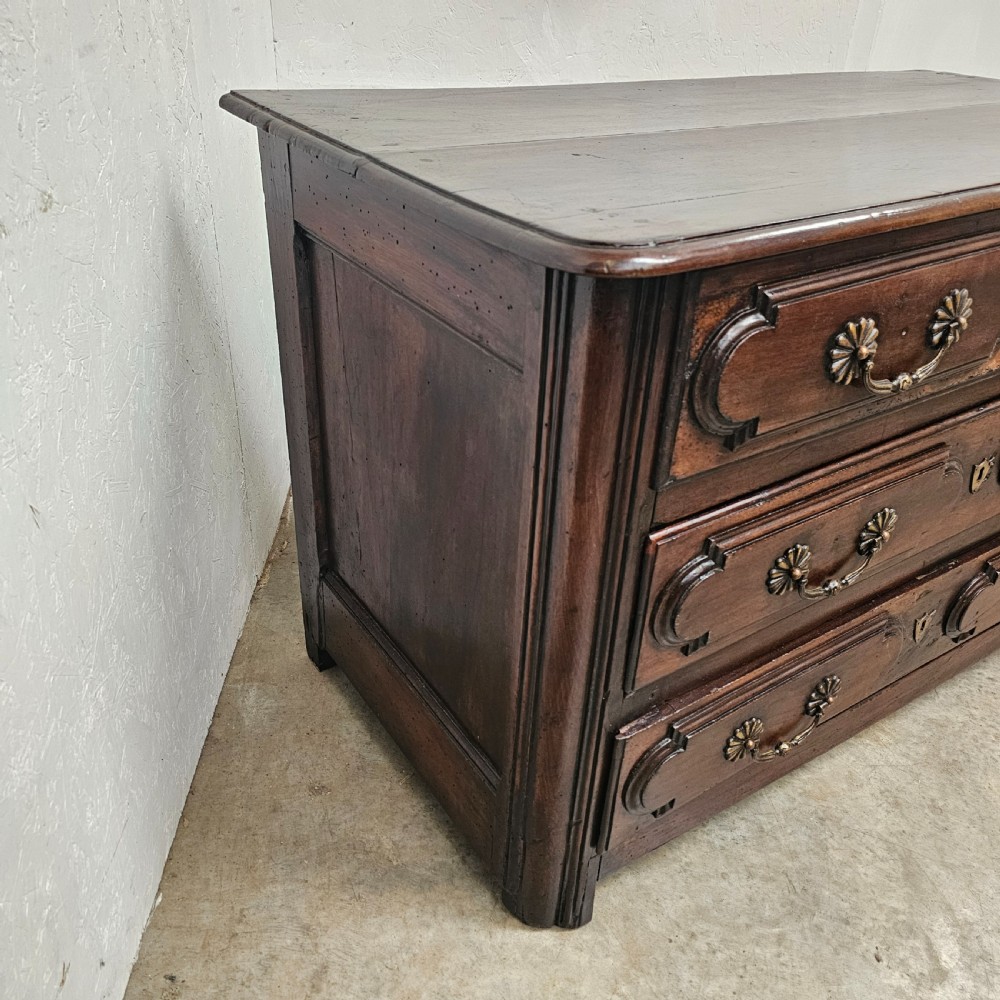 18th Century French Walnut Commode View III
