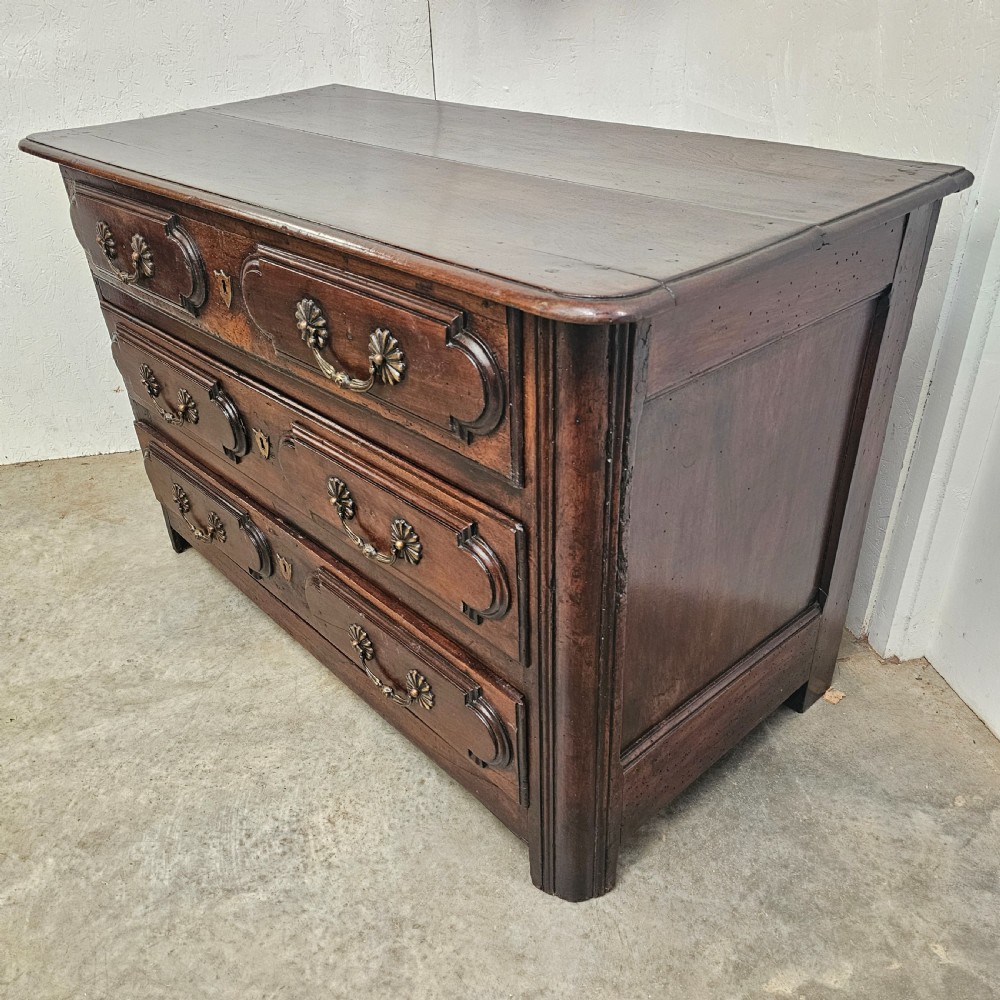18th Century French Walnut Commode View IV