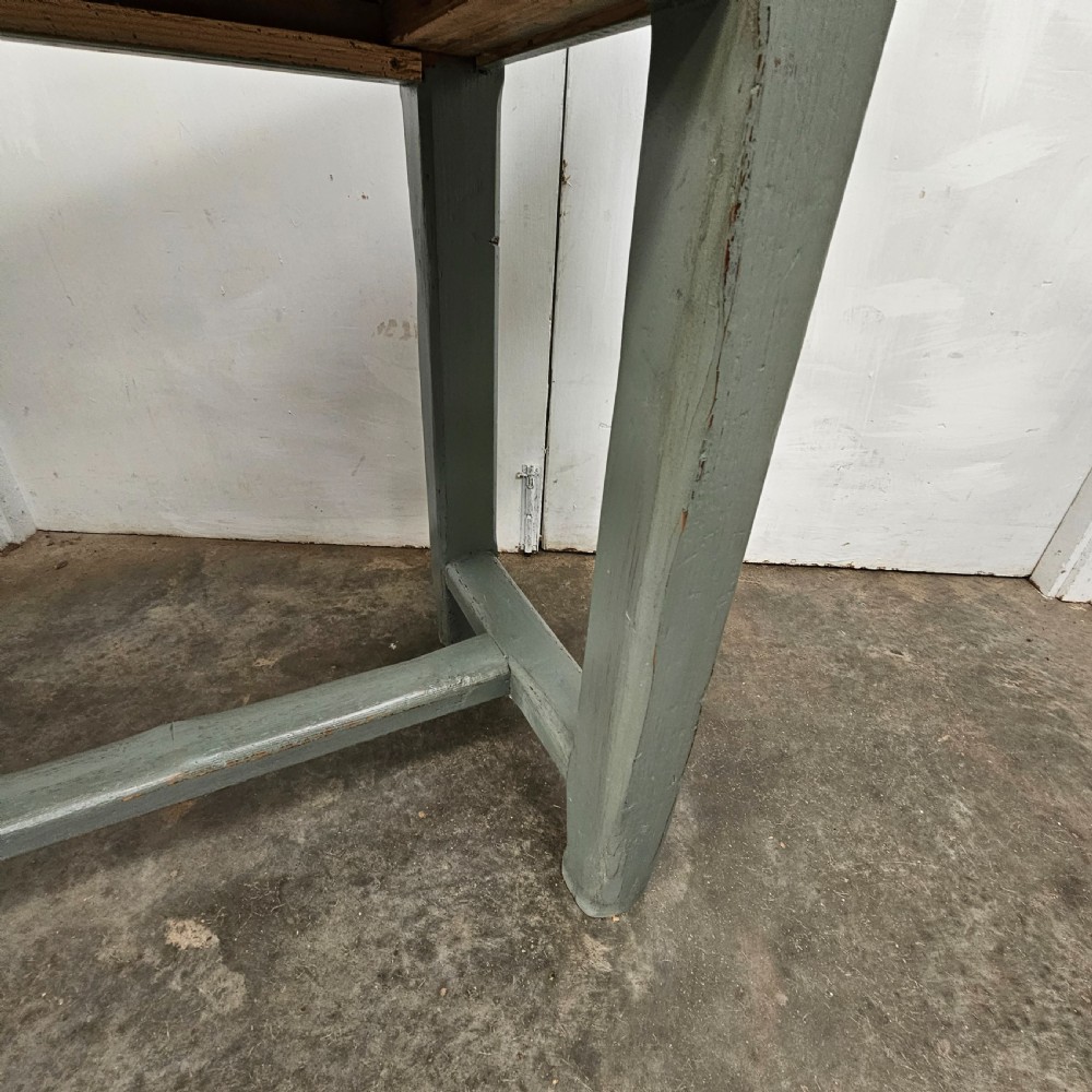 French Four Drawer Pine Serving Table View VIII