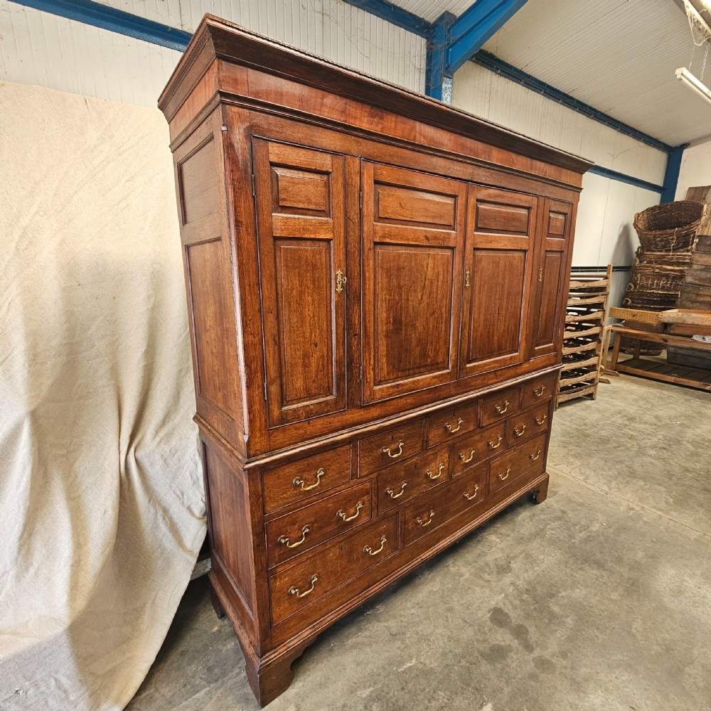 English 19th Century Oak Housekeepers Cupboard View II
