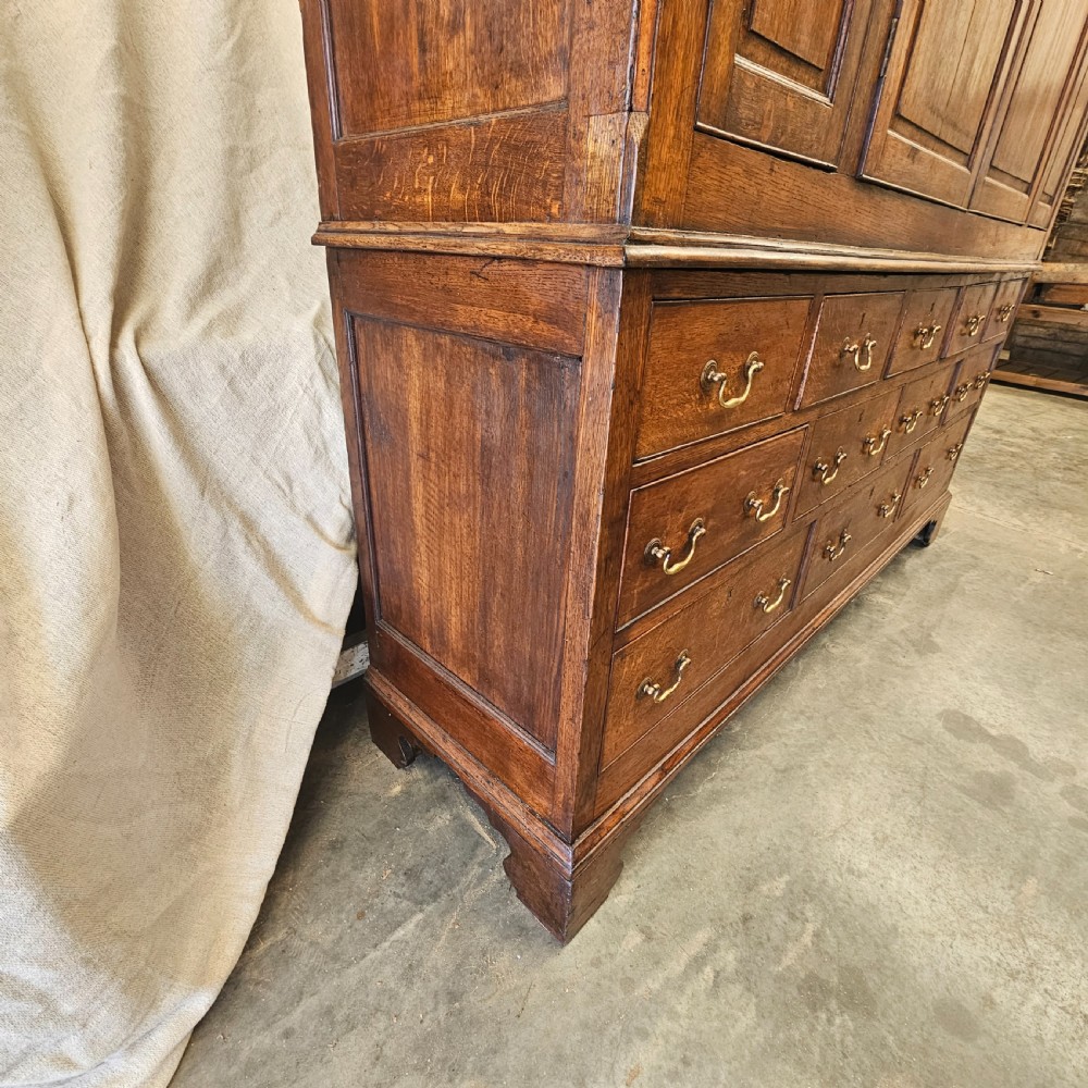 English 19th Century Oak Housekeepers Cupboard View IV