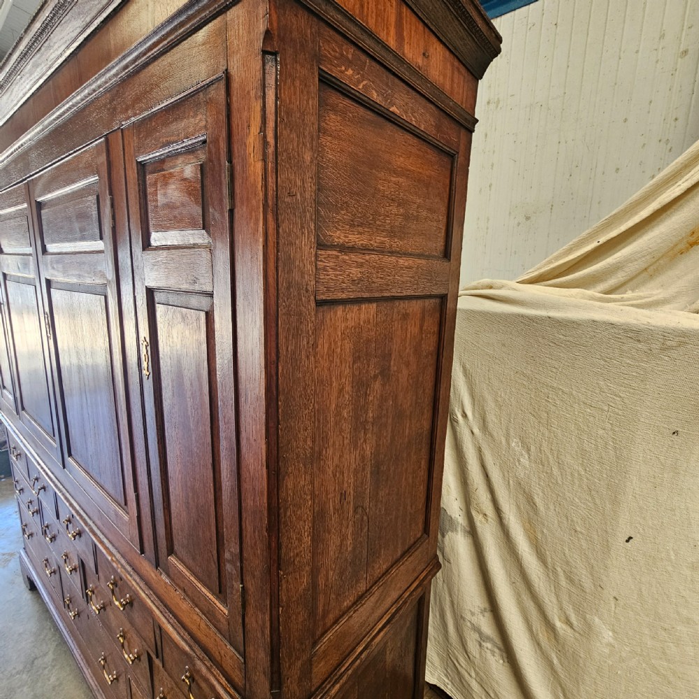 English 19th Century Oak Housekeepers Cupboard View VI