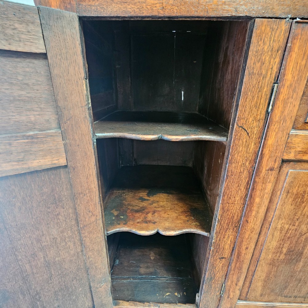 English 19th Century Oak Housekeepers Cupboard View VII