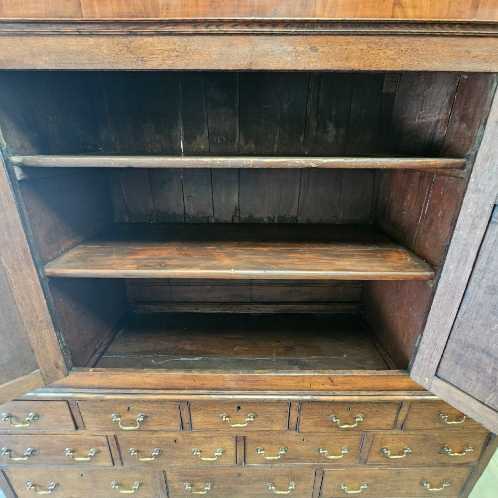 English 19th Century Oak Housekeepers Cupboard View VIII