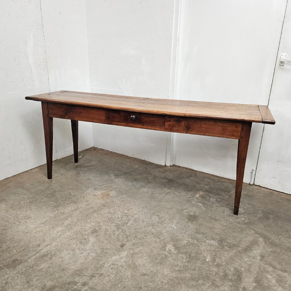 French Cherrywood Console Table