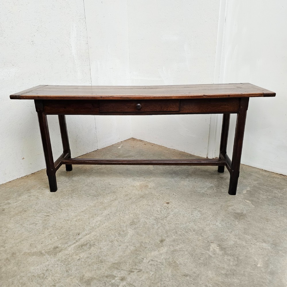 French Fruitwood & Oak Serving Table