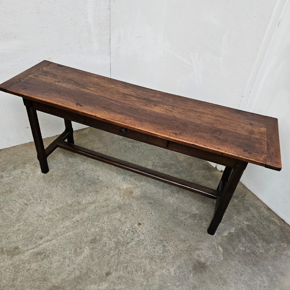 French Fruitwood & Oak Serving Table View II