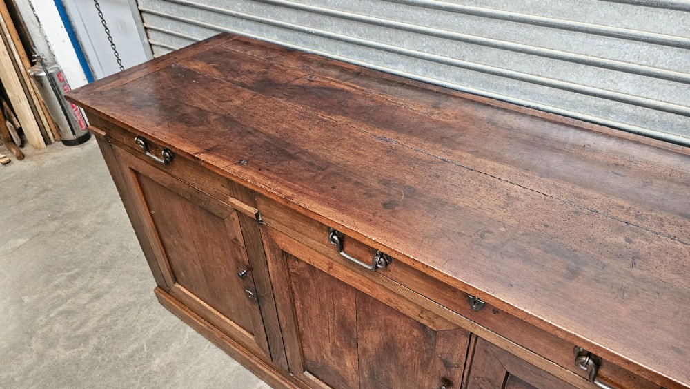 Large French Walnut & Oak Enfilade (9 Foot) View III