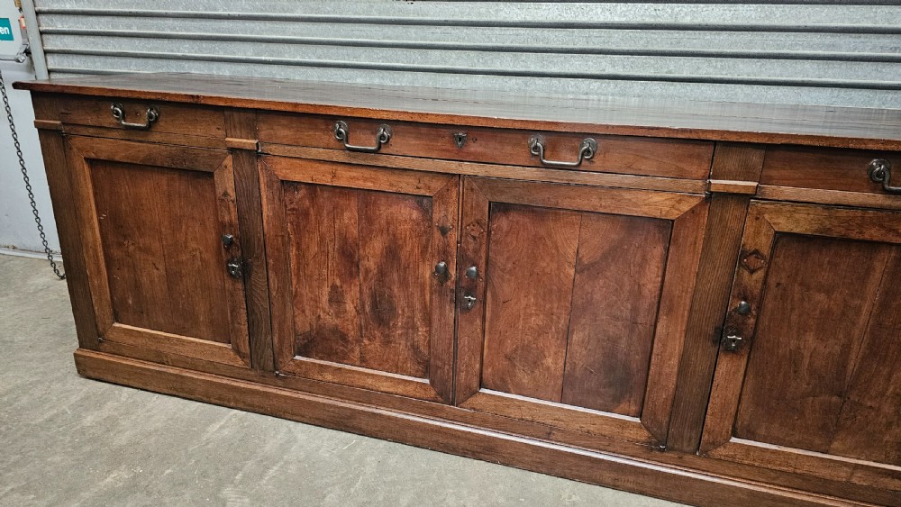 Large French Walnut & Oak Enfilade (9 Foot) View V