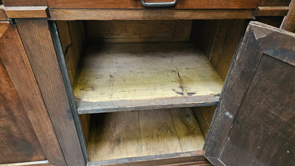 Large French Walnut & Oak Enfilade (9 Foot) View VII